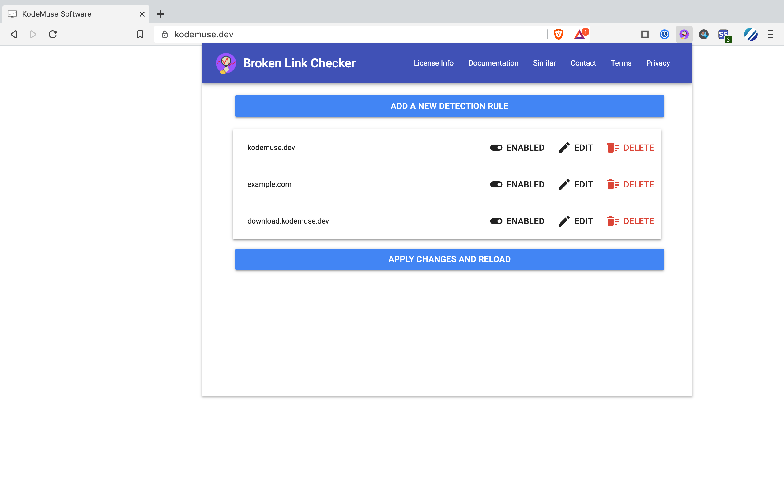 Broken Link Checker